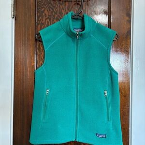 Patagonia Emerald Green Synchilla Fleece Vest
